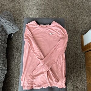 Nike Pink Long Sleeve Shirt